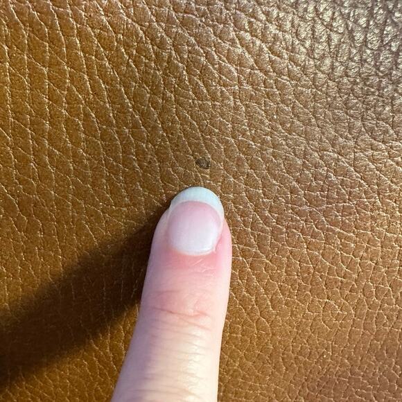 Vintage Mid-Century Continental Brown Leather Toggle Clasp Hand Bag Briefcase - Picture 12 of 12